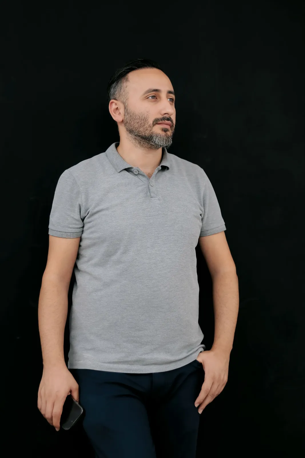 PRIME BLACK POLO